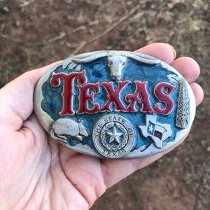Vintage Texas belt buckle